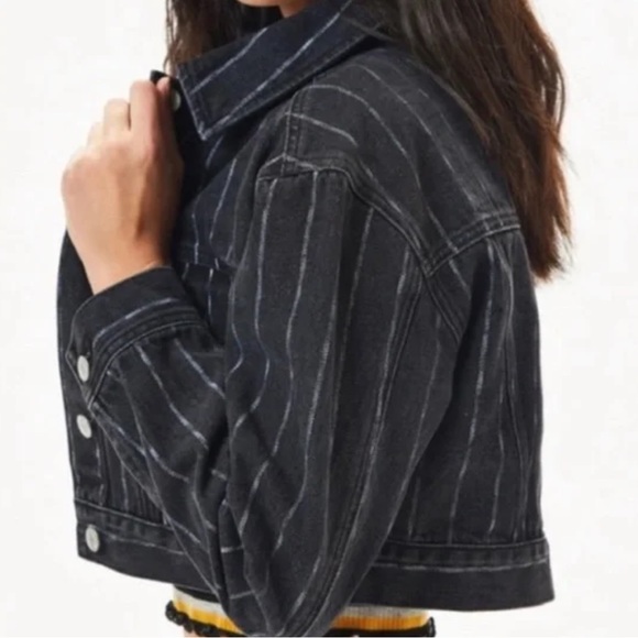 PACSUN denim jacket size M/L - Picture 2 of 3